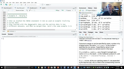 Thumbnail for Combining Data Frames in R.mp4