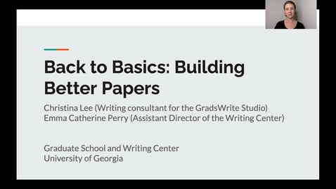 Thumbnail for 3. Back to Basics: Papers