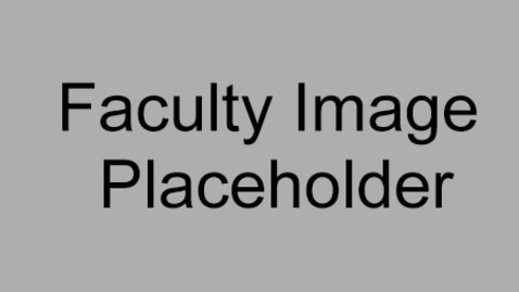 Thumbnail for Faculty Image Placeholder