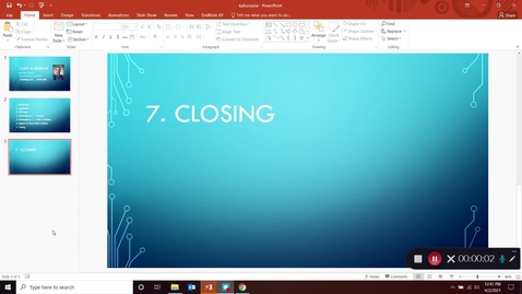 Thumbnail for FDNS 4600 / 6600 Food and Nutrition Policy - Library Instruction Part 7: Closing