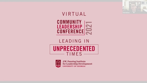 Thumbnail for 2021 Community Leadership Conference - Closing Session
