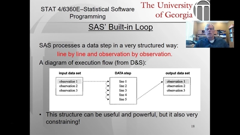 Thumbnail for The Program Data Vector and the SAS Built-In Loop