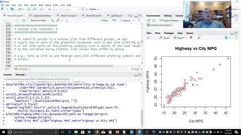 Thumbnail for Plotting Symbols, Colors, and Labeling Points in Scatterplots.mp4