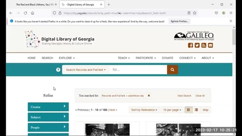 Thumbnail for DLG-GALILEO Resources for Homeschoolers (webinar/hybrid meetup), February 17, 2023 [WITH AUDIO]