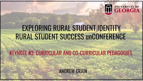 Thumbnail for RSSU 2022 Keynote #3