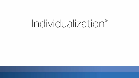 Thumbnail for entry Individualization | CliftonStrengths Theme Definition