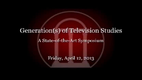 Thumbnail for TV Studies UGA 2013 Hamilton Intro