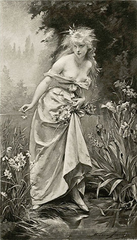 Figure 14. Madeleine Lemaire, Ophelie