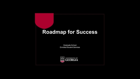 Thumbnail for entry Roadmap to Success