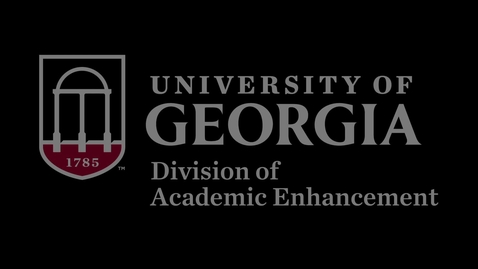 Thumbnail for entry Academic Success at Georgia