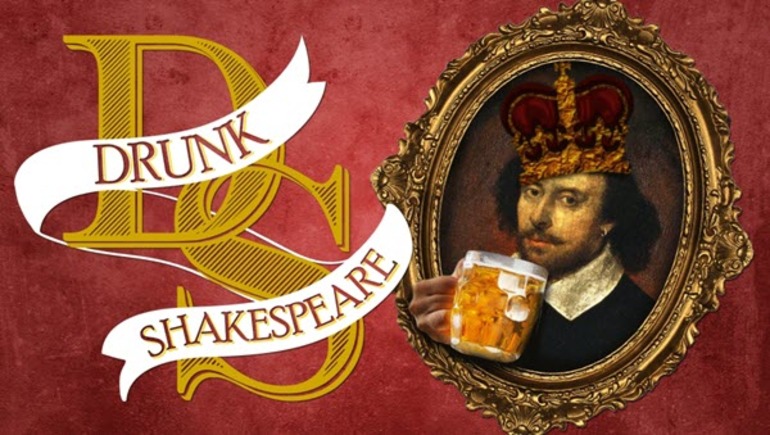 Figure 1. Drunk Shakespeare Promotional Logo