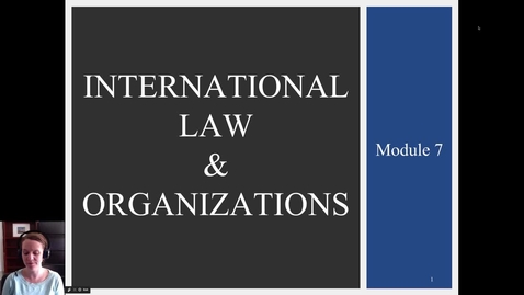 Thumbnail for 7.1.3 Video: Is International Law Really &quot;Law&quot;? (END)