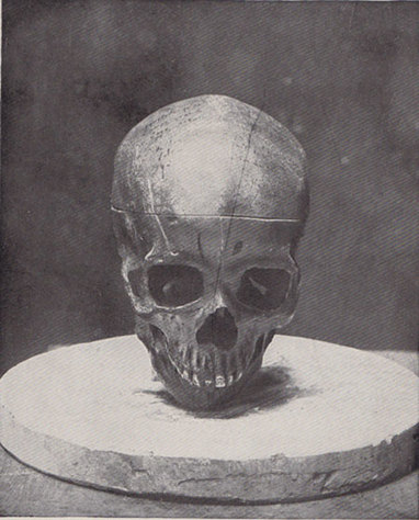 Figure 6. Skull Presented to Bernhardt by Victor Hugo