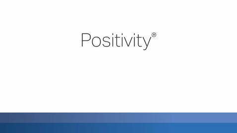 Thumbnail for entry Positivity | CliftonStrengths Theme Definition