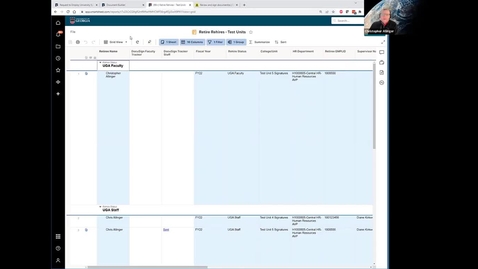 Thumbnail for entry Rehiring a Retiree:  Viewing Your Unit Report