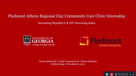 Thumbnail for entry MAKSIMIK-JESSICA-2021-EPIDEMIOLOGY-ClayCommunityCareClinic