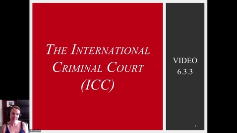 Thumbnail for 6.3.3 Video: The ICCs