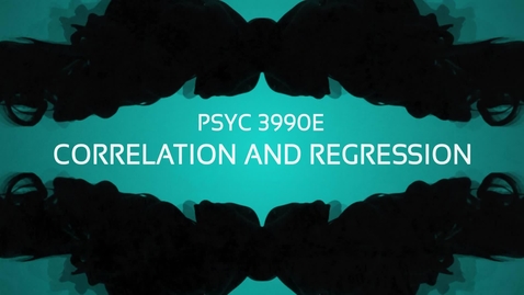 Thumbnail for Lecture: Correlation and Regression