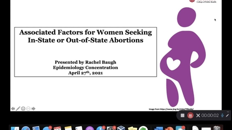 Thumbnail for entry Baugh_Rachel_EPID_AbortionFactors-Presentation