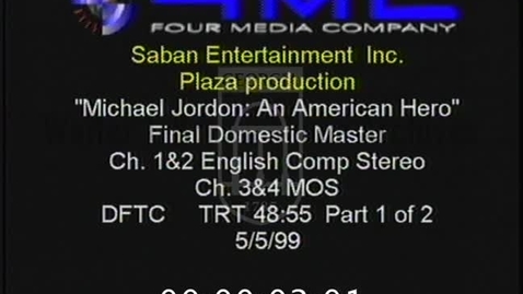 Thumbnail for Michael Jordan: An American Hero | 1 of 2 | 99200ent-1