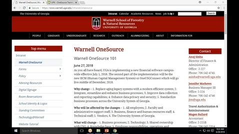 Thumbnail for 2018-06-28 09.21 OneSource Travel Training session 1