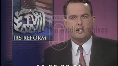 Thumbnail for entry Nightly business report (Television program). 1998--excerpts, Outstanding Reporting in 1998 on Nightly Business Report | 1 of 4 | 98026int-1-arch