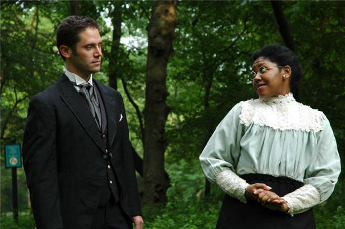 Figure 2. Jeffrey Woodard (Bertram) and Mahogany Scott (Helena)