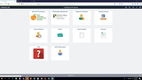 Thumbnail for Human Resources: Adding a Time Reporting Code to a Timesheet in OneUSG Connect