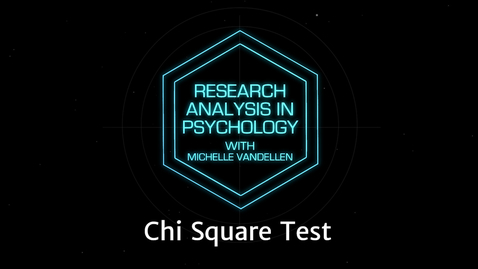 Thumbnail for entry Lightboard: Chi Square Test