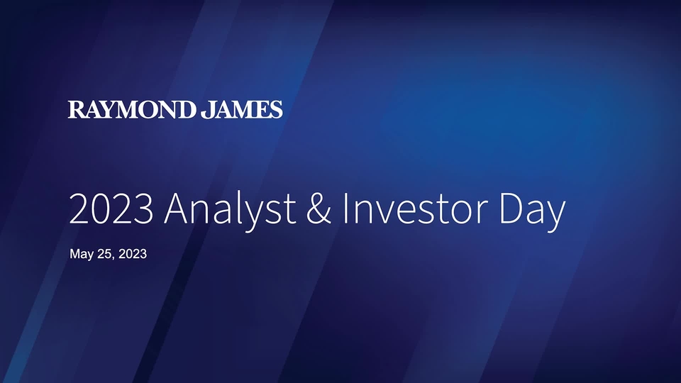 Raymond James Financial Analyst and Investor Day 2023
