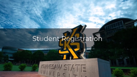 Thumbnail for entry Student Registration How-To Videos (desktop users)