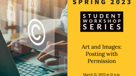 Thumbnail for Art and Images: Posting with Permission