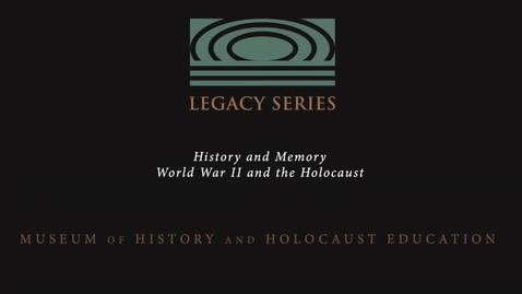 Thumbnail for entry Murray Lynn: Holocaust Memory