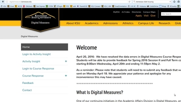 Uploading Ard And Fpa To Digital Measures Bagwell College Of Education Ksu