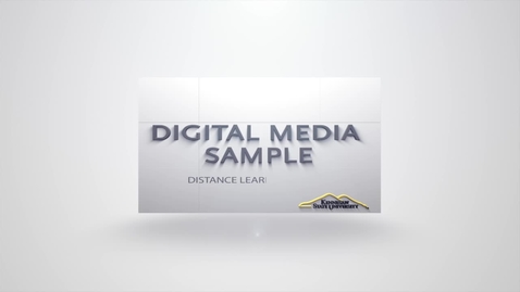 Thumbnail for entry KSU DLC Digital Media Promo 2016