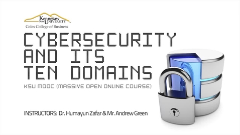 Thumbnail for Cyber Security MOOC Welcome Video