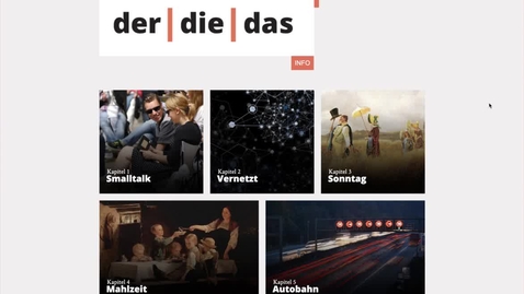 Thumbnail for Navigating with the toolbar in der | die | das