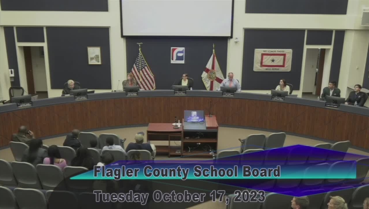 School Board Meeting - October 17th, 2023