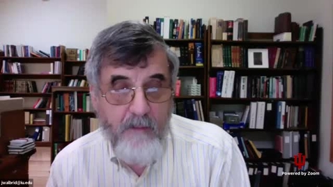 Thumbnail for IU Bloomington Faculty Council Meeting - September 1, 2020