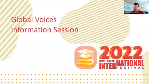 Thumbnail for entry Global Voices Information Session