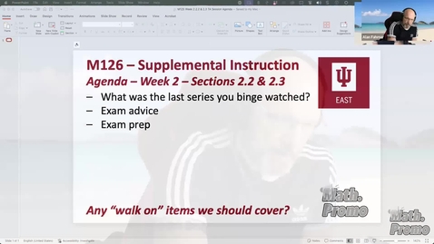 Thumbnail for SP25 M125 Week 2 TA Session