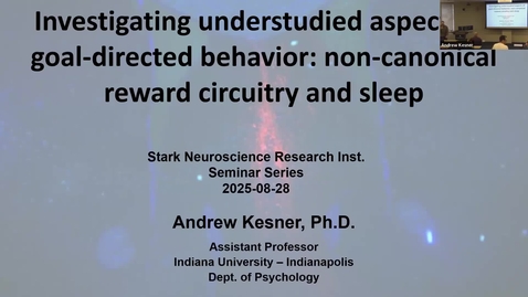 Thumbnail for SNRI Seminar Series: Andrew Kesner, PhD | August 28, 2025