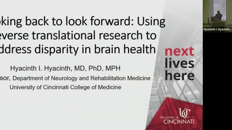 Thumbnail for SNRI Seminar Series: Hyacinth I. Hyacinth, MD, PhD, MPH | September 6th, 2023