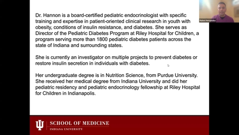Thumbnail for 12.17.25-Tamara Hannon-Youth Onset Type 2 Diabetes