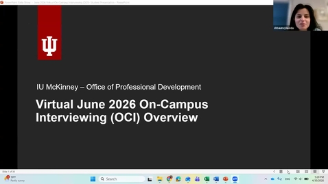Thumbnail for June OCI Info