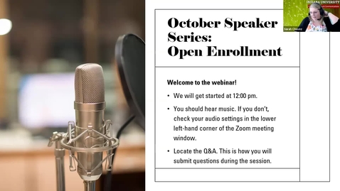 Thumbnail for IUBSC October Speaker Series #2