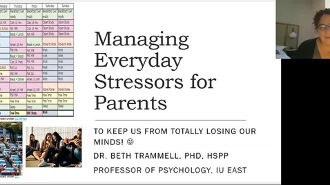 Thumbnail for Managing Everyday Stressors for Parents