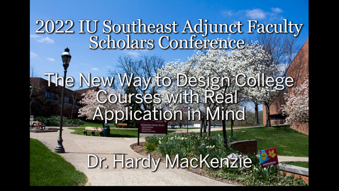 Thumbnail for The New Way to Design College Courses with Real Application in Mind