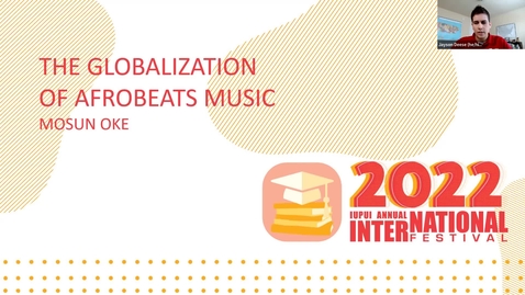 Thumbnail for entry The Globalization of Afrobeats Music