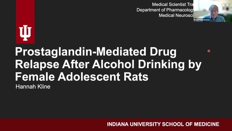 Thumbnail for SNRI Seminar Series: Hannah Kline